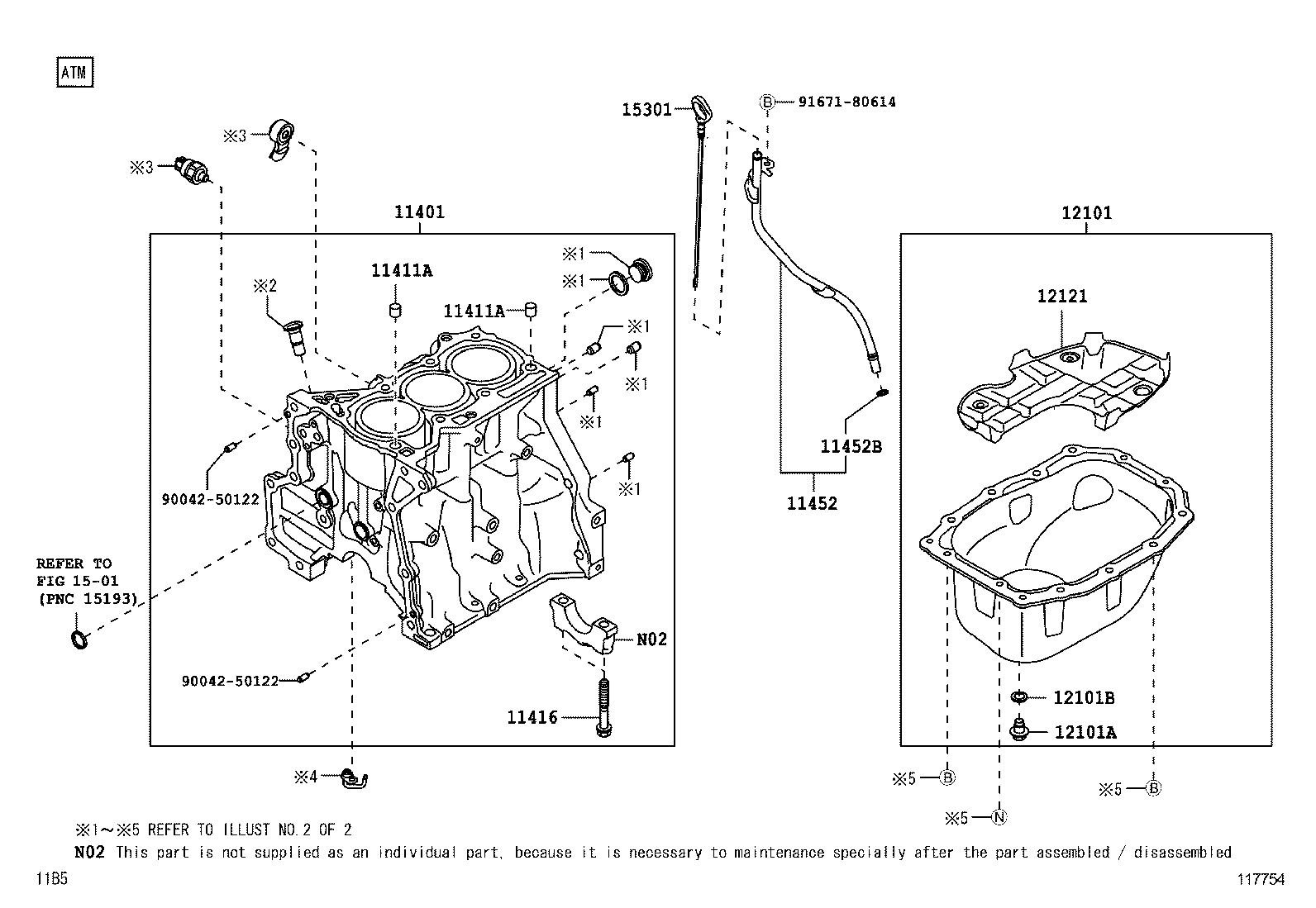  AGYA WIGO |  CYLINDER BLOCK