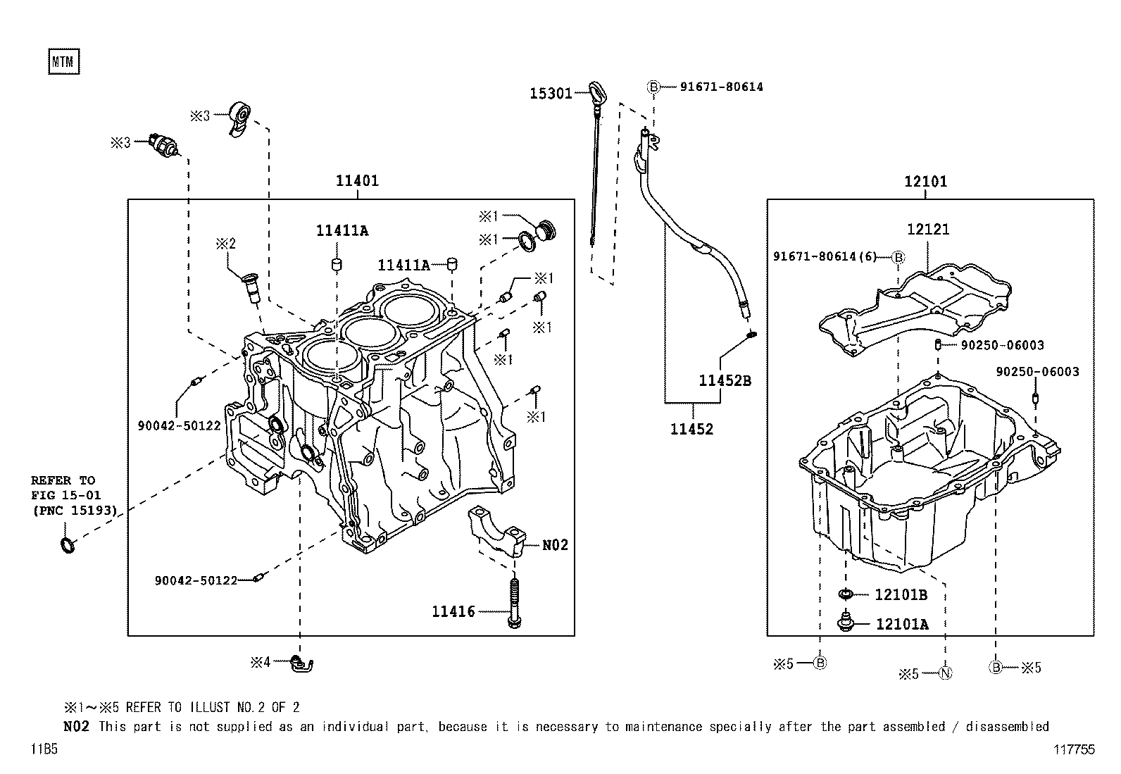  AGYA WIGO |  CYLINDER BLOCK