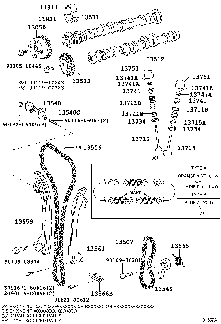  ALPHARD VELLFIRE HV |  CAMSHAFT VALVE
