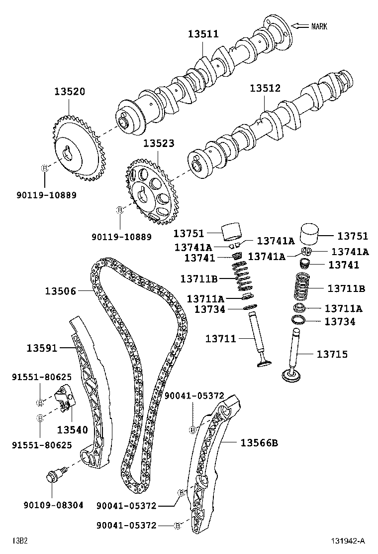  AGYA WIGO |  CAMSHAFT VALVE