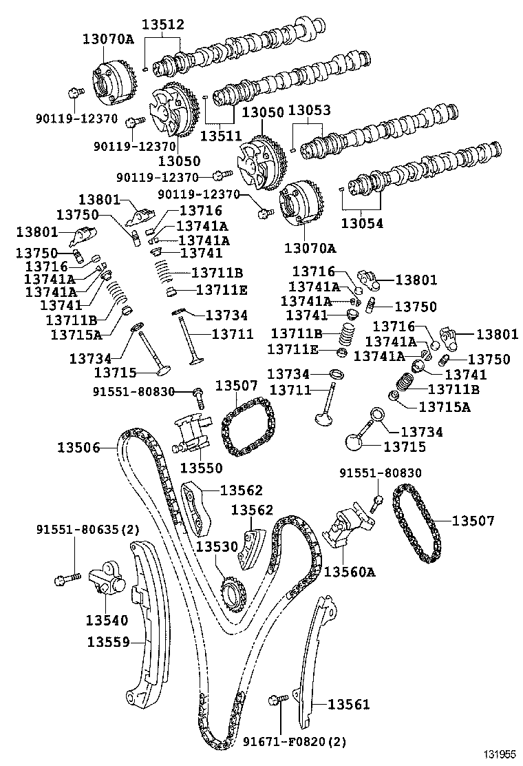  COASTER CHINA |  CAMSHAFT VALVE