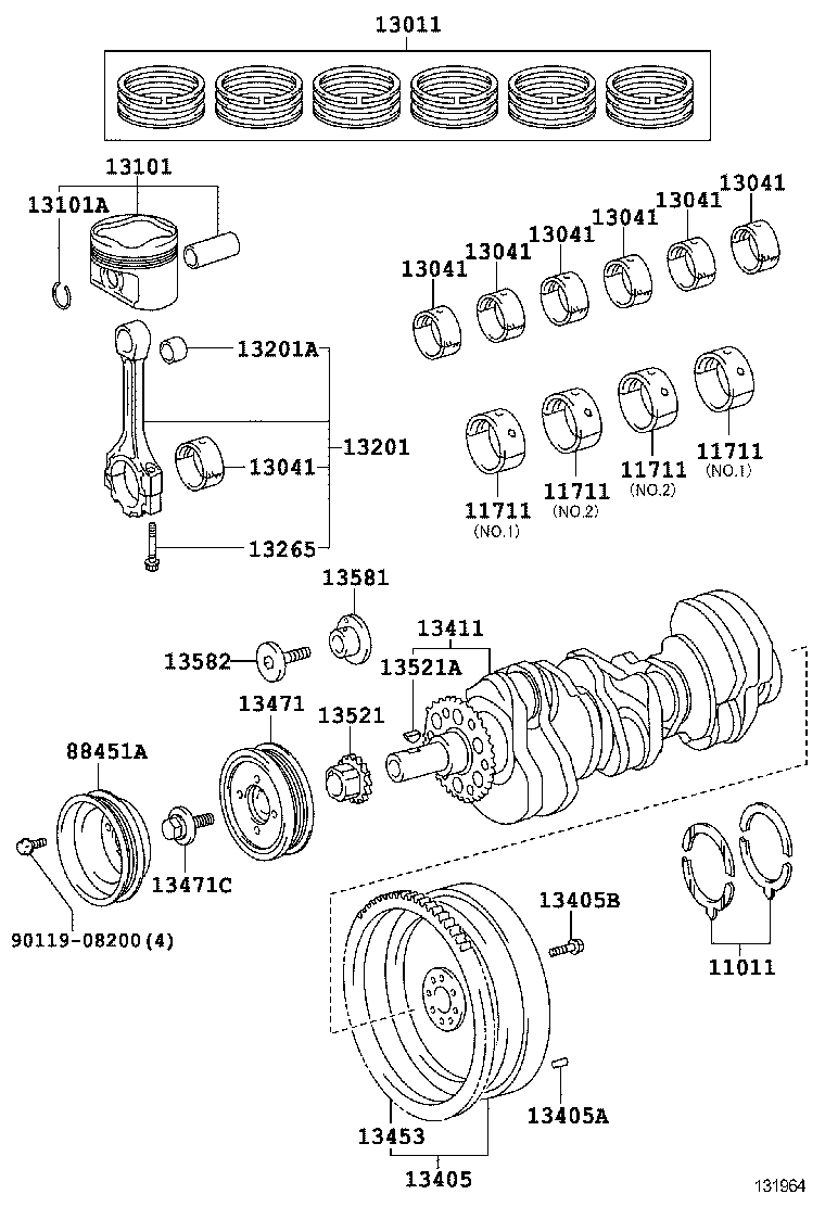  COASTER CHINA |  CRANKSHAFT PISTON