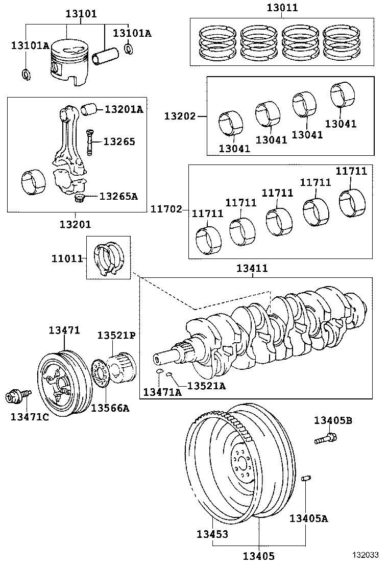  HIACE |  CRANKSHAFT PISTON