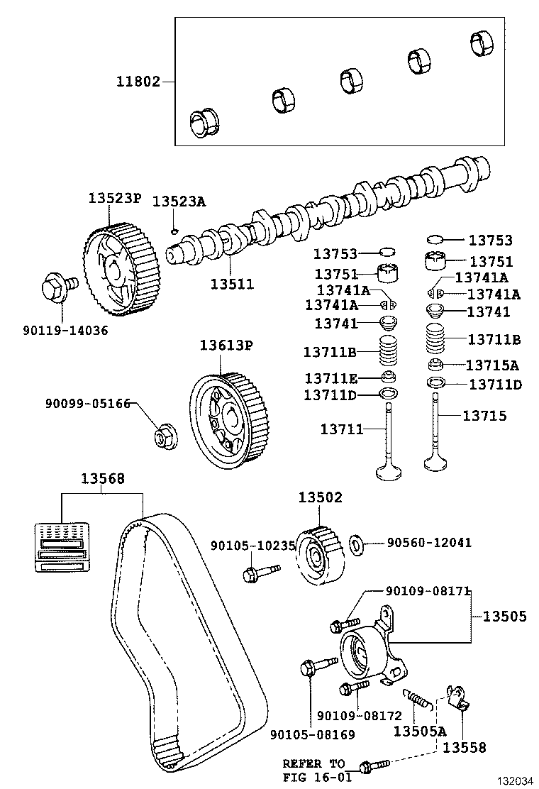  HIACE |  CAMSHAFT VALVE