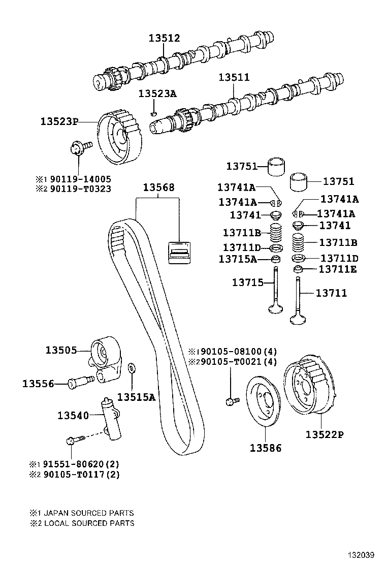  HIACE |  CAMSHAFT VALVE