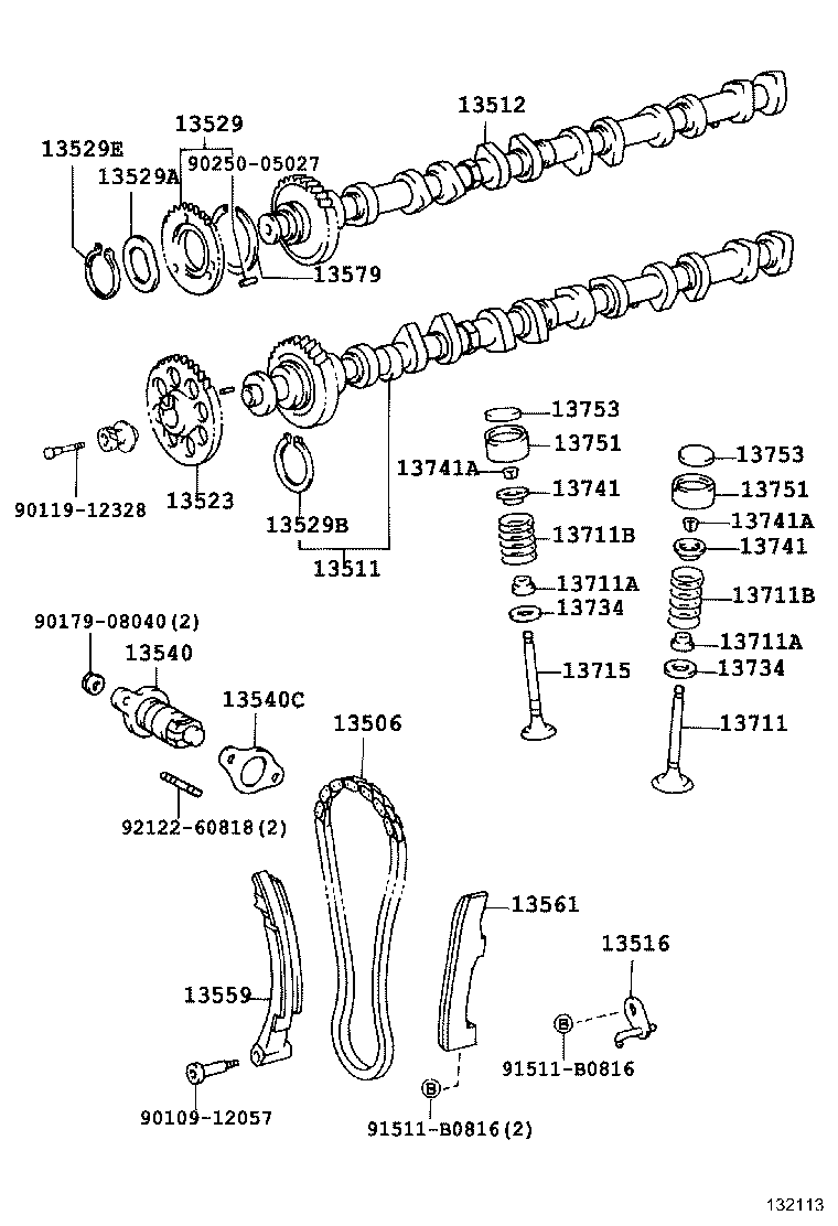  LAND CRUISER 70 |  CAMSHAFT VALVE