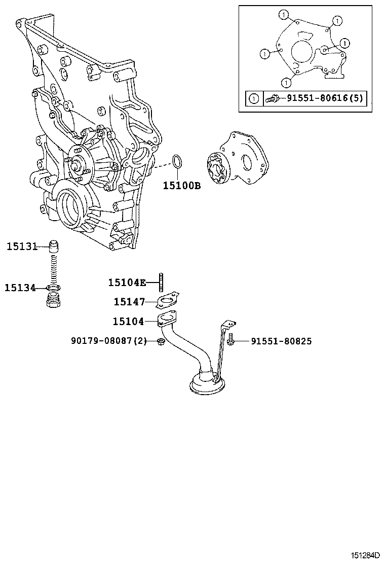  COASTER CHINA |  ENGINE OIL PUMP