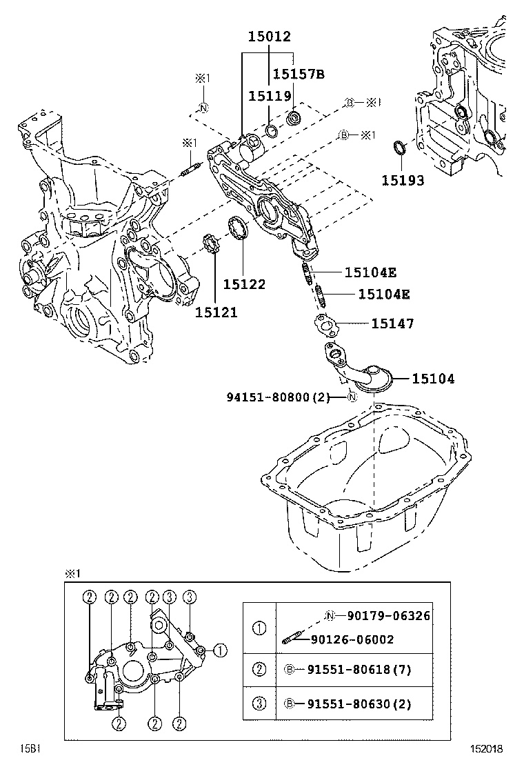  AGYA WIGO |  ENGINE OIL PUMP