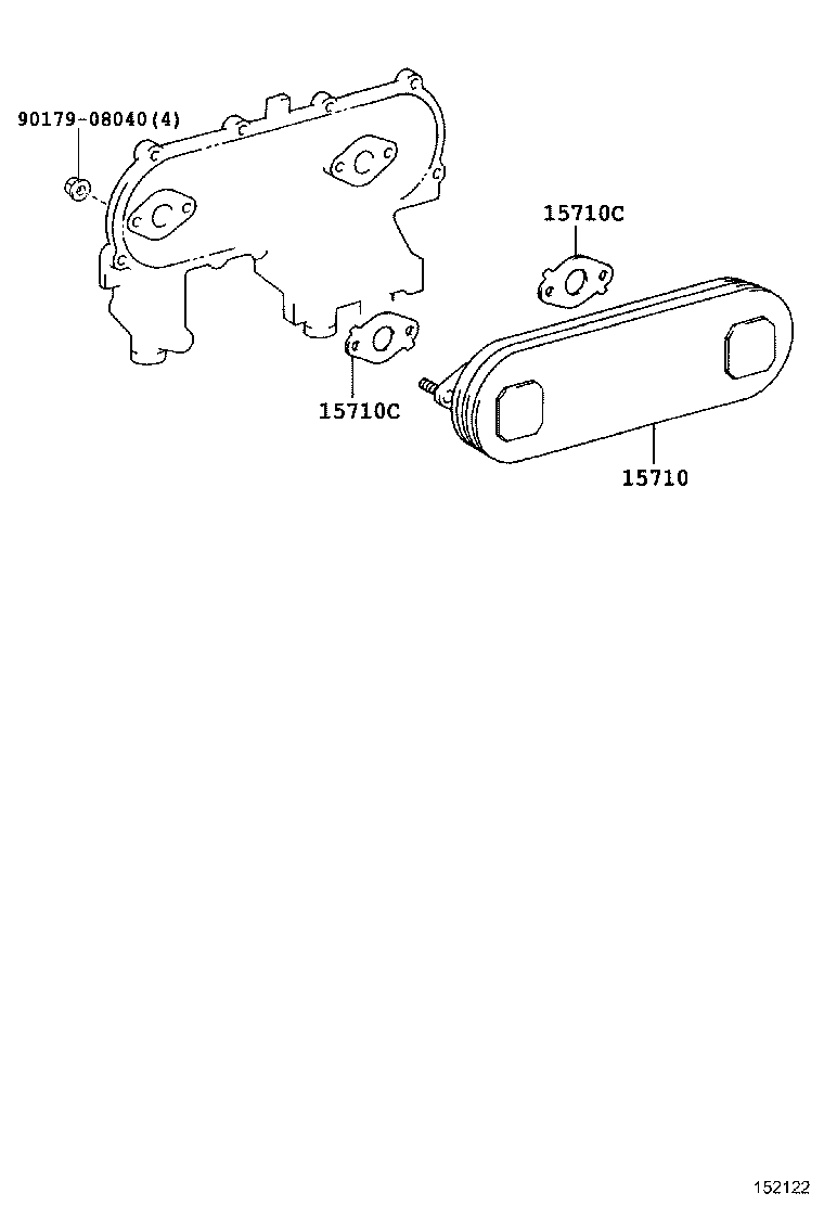  HIACE |  ENGINE OIL COOLER