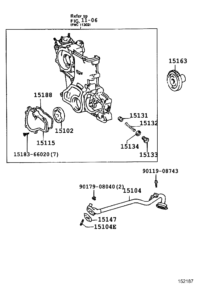  LAND CRUISER 70 |  ENGINE OIL PUMP