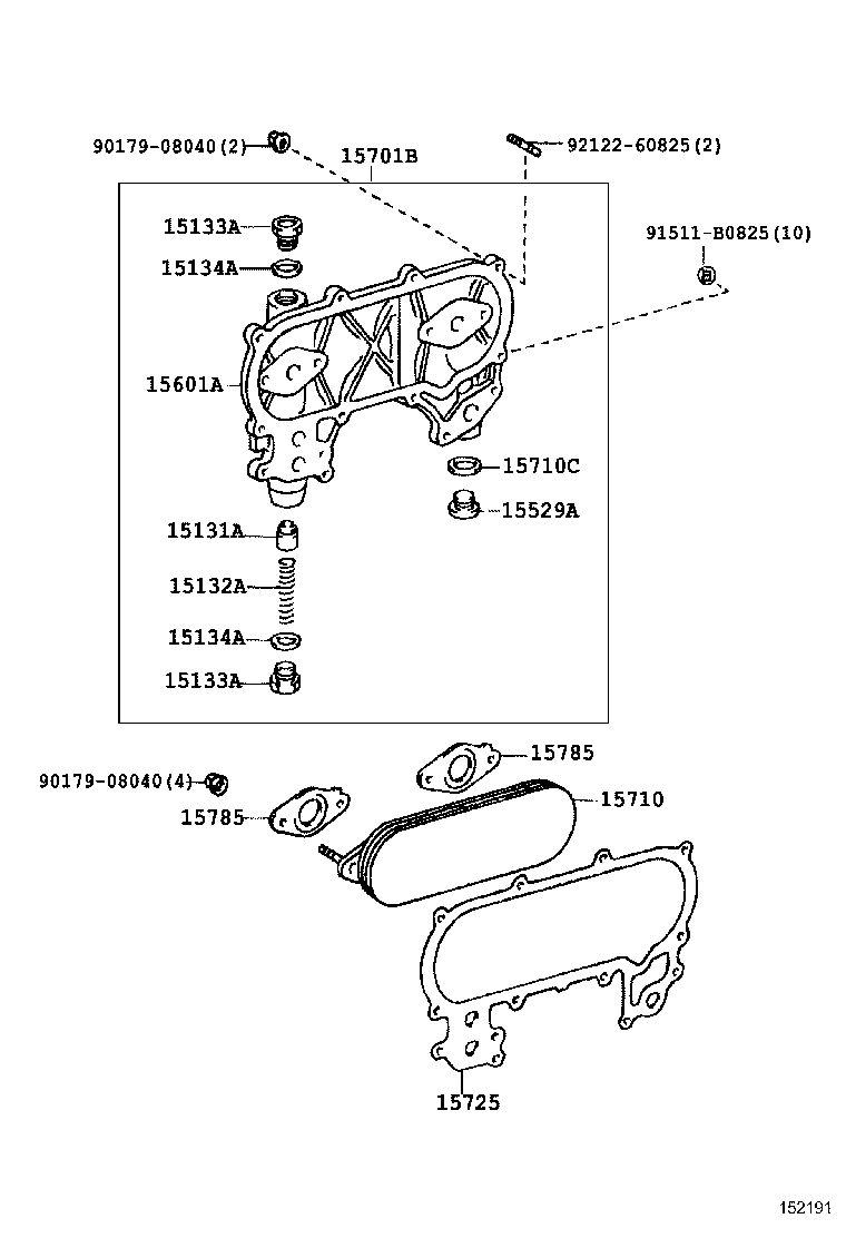  LAND CRUISER 70 |  ENGINE OIL COOLER