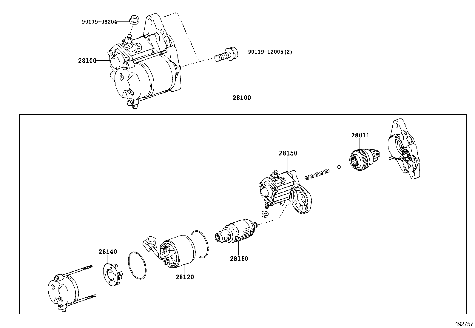  LAND CRUISER 70 |  STARTER