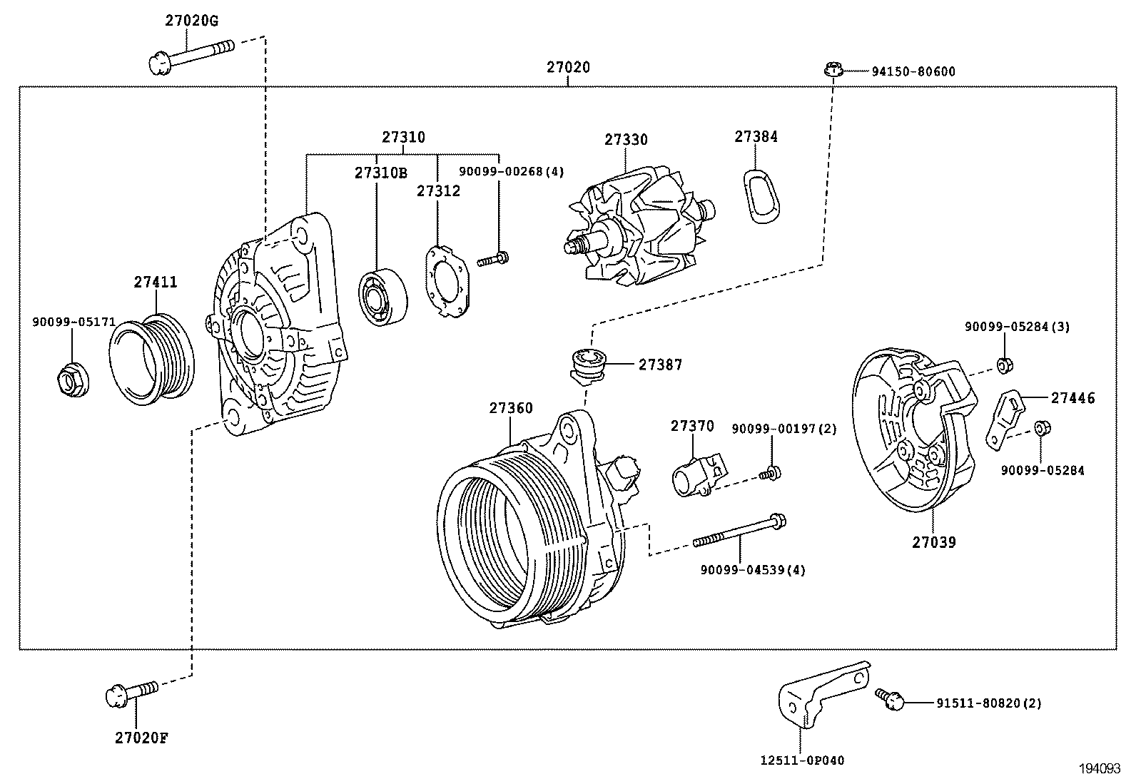  COASTER CHINA |  ALTERNATOR