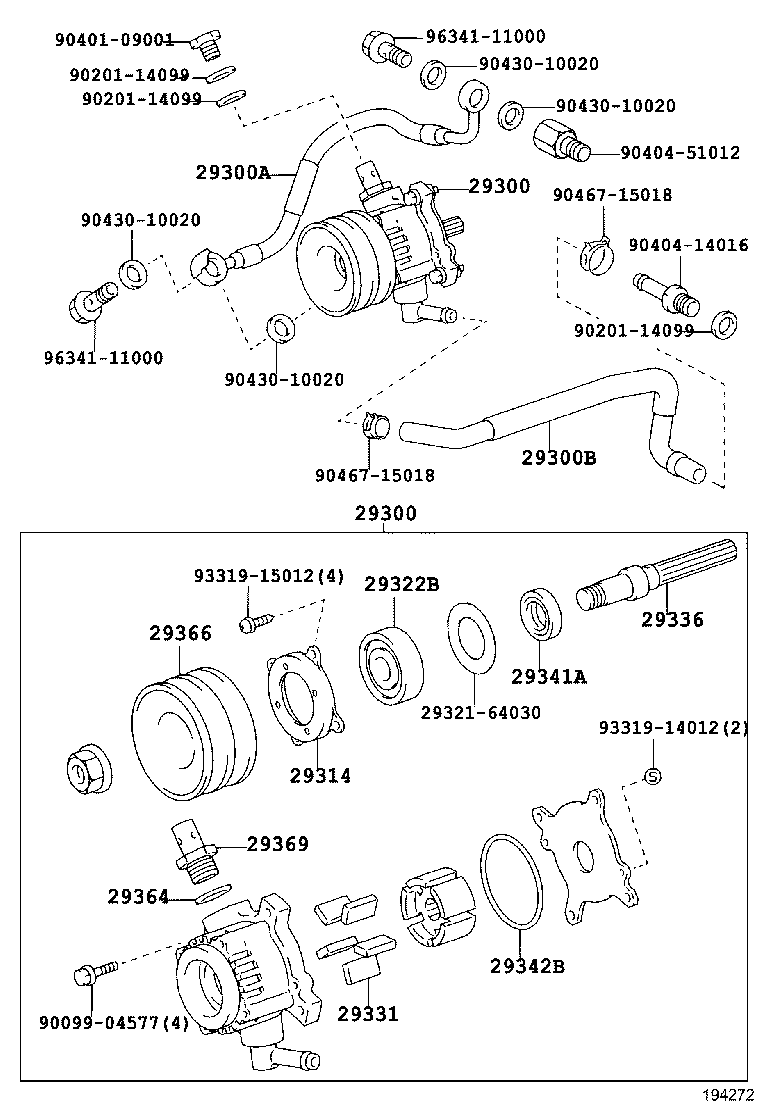  HIACE |  VACUUM PUMP