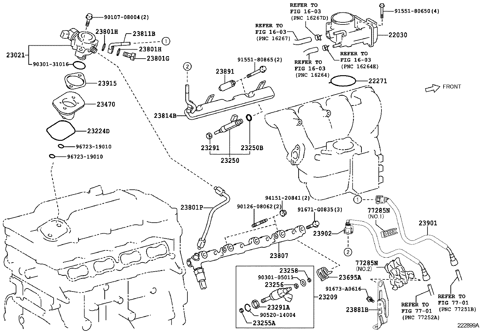  IS250 350 300H |  FUEL INJECTION SYSTEM