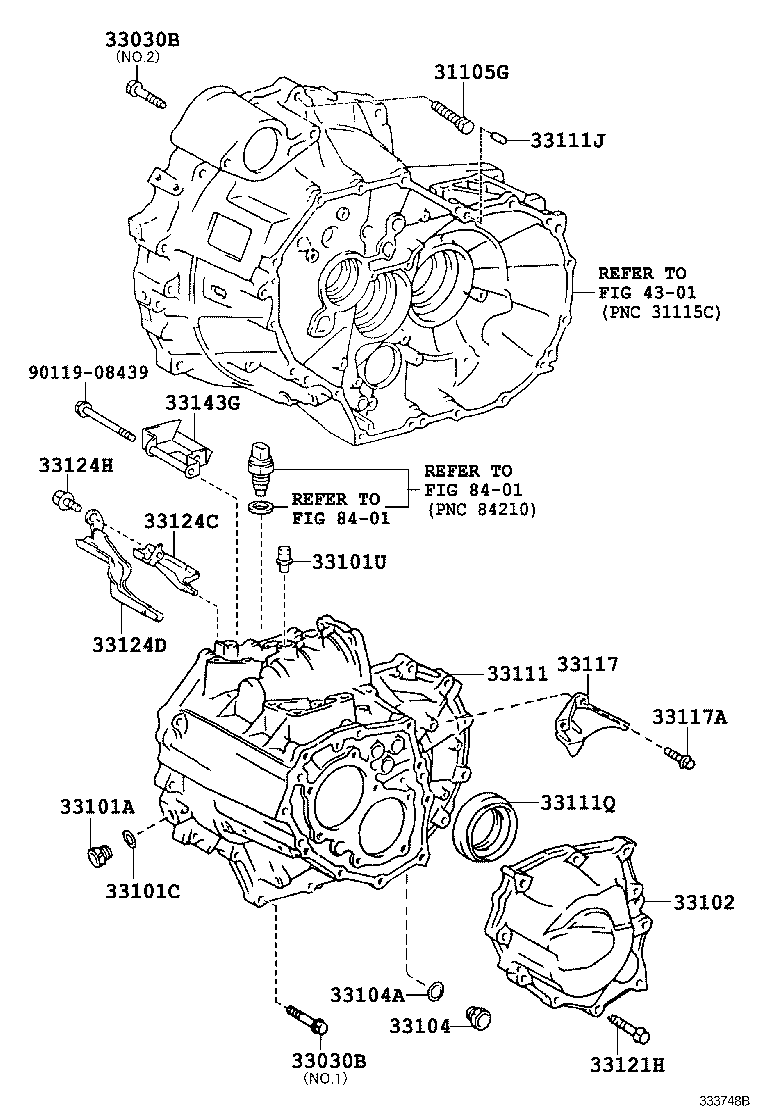  COROLLA ALTIS |  CLUTCH HOUSING TRANSMISSION CASE MTM