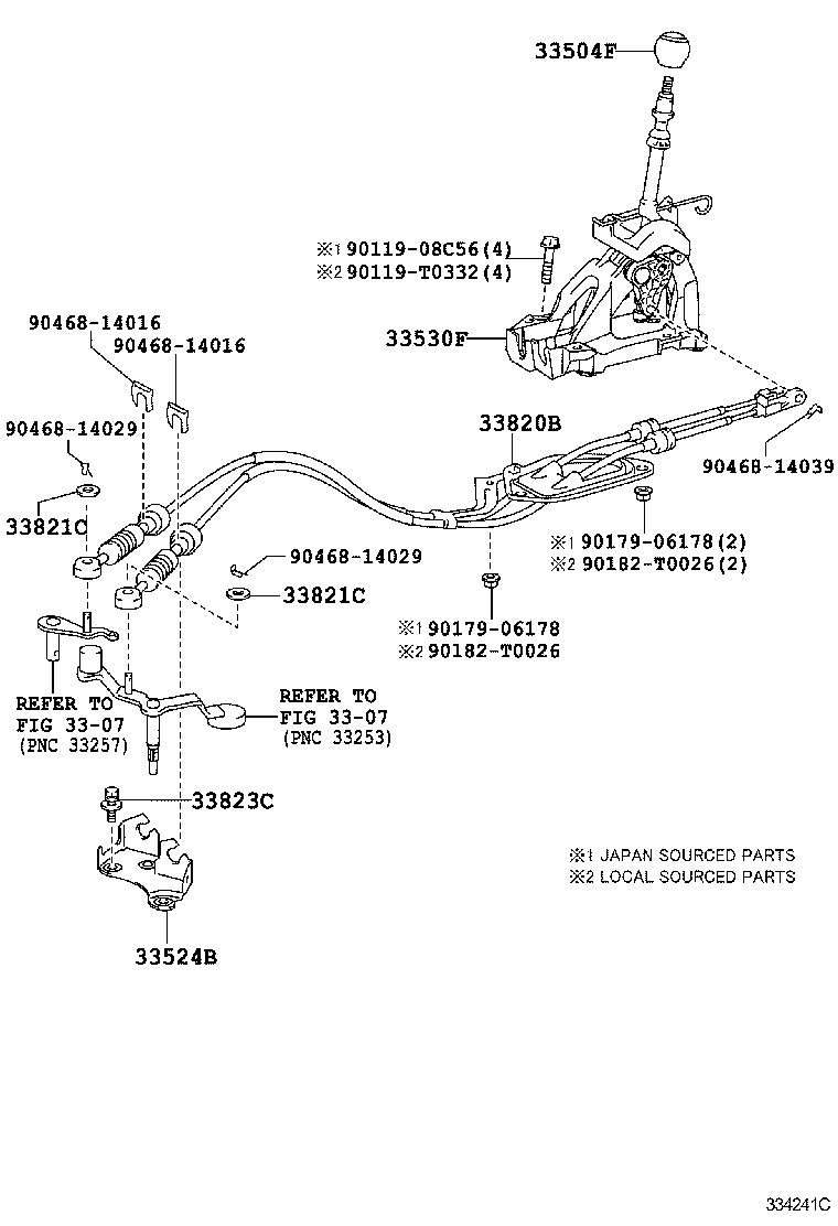  ETIOS LIVA CROSS |  SHIFT LEVER RETAINER