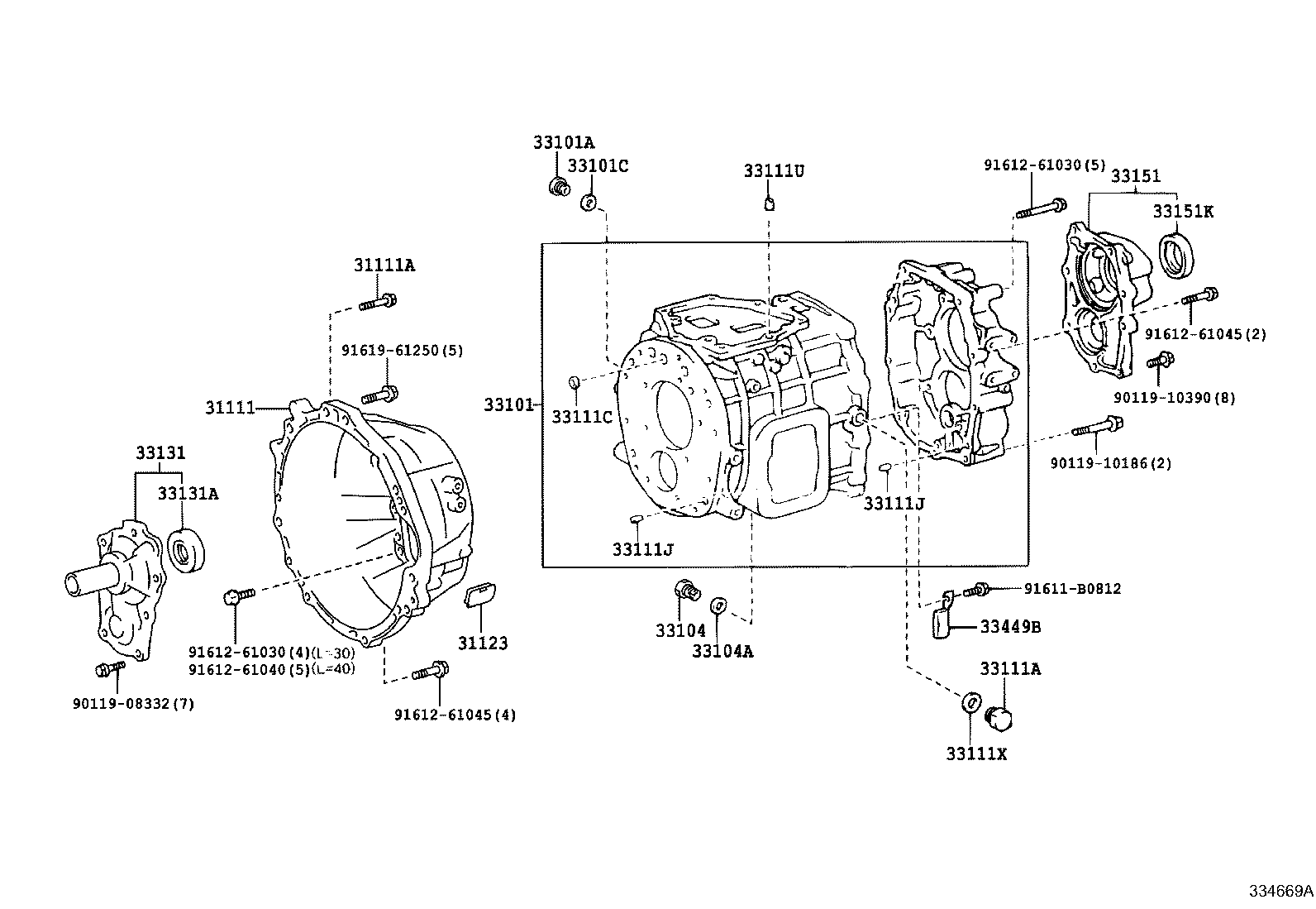  COASTER CHINA |  CLUTCH HOUSING TRANSMISSION CASE MTM