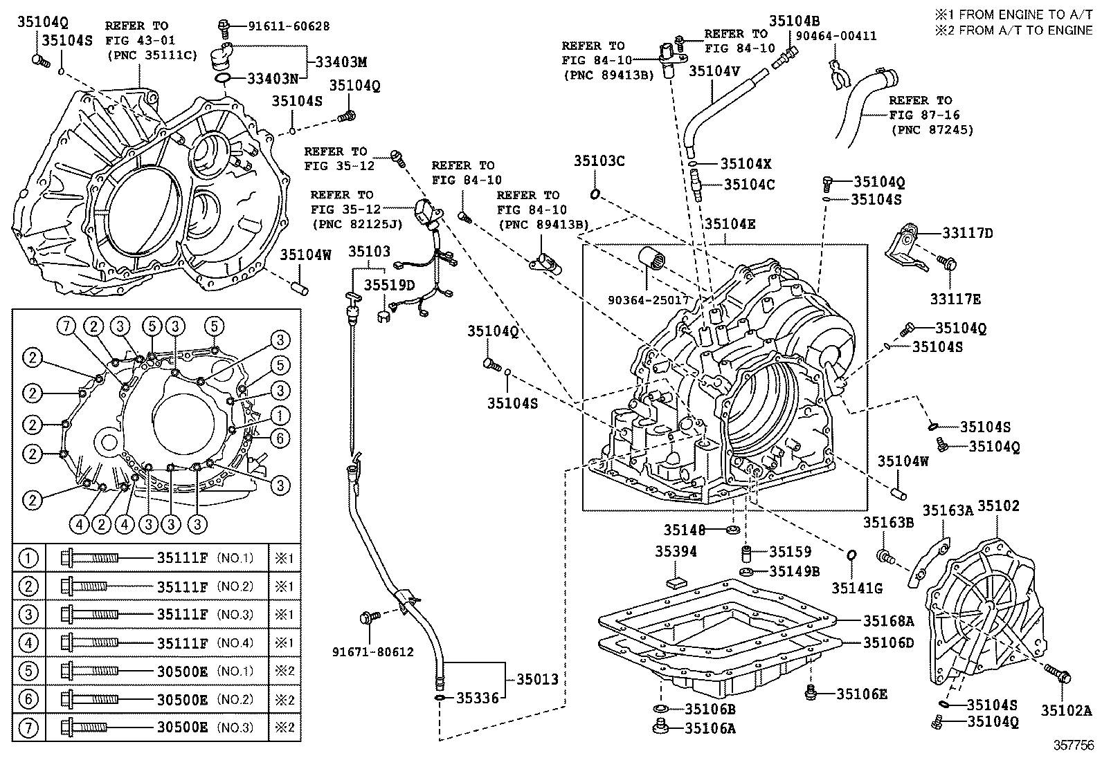  ALPHARD VELLFIRE HV |  TRANSMISSION CASE OIL PAN ATM