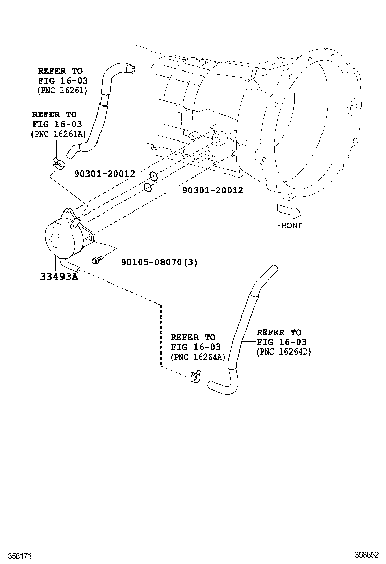  IS250 350 300H |  OIL COOLER TUBE ATM