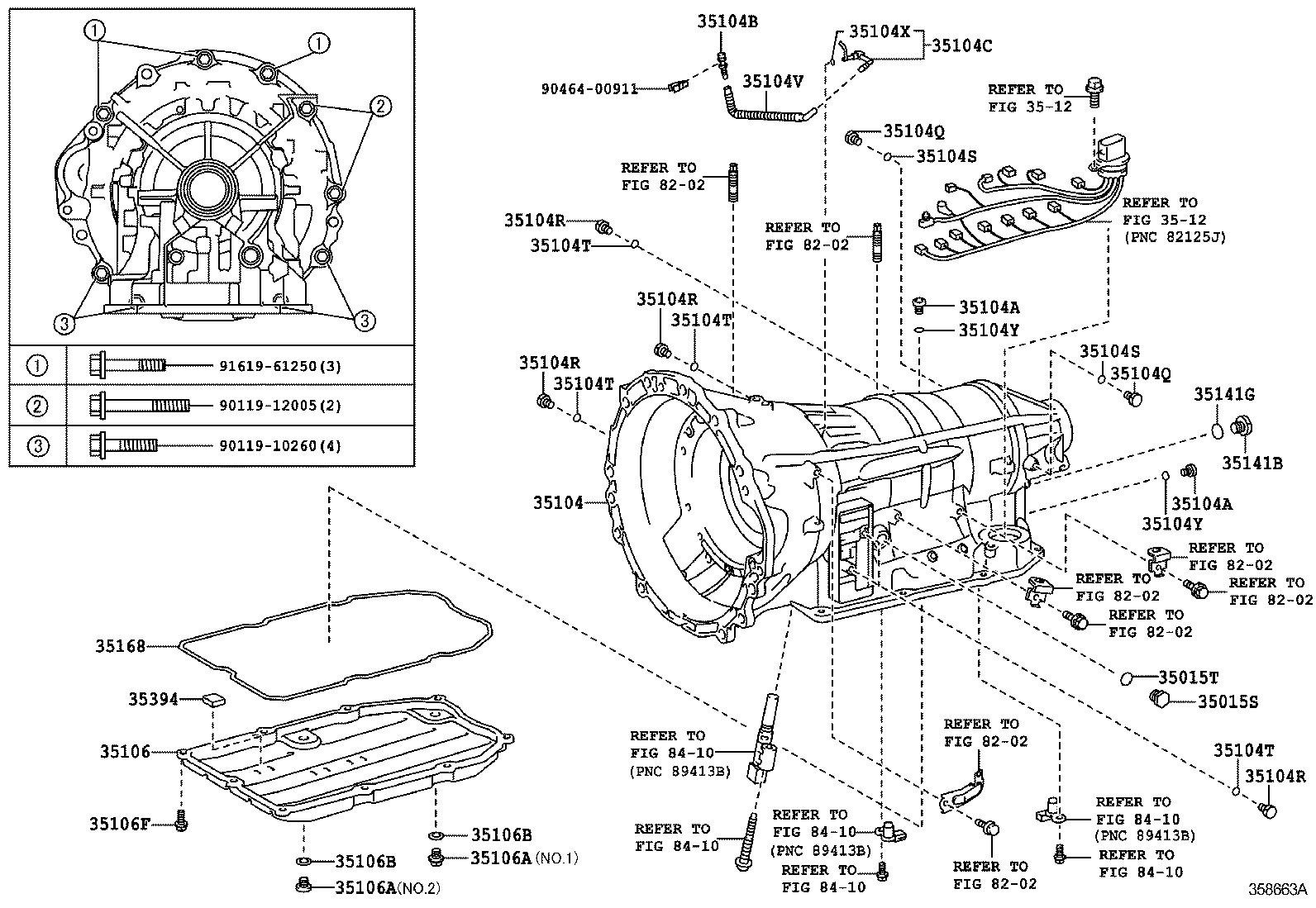  IS250 350 300H |  TRANSMISSION CASE OIL PAN ATM