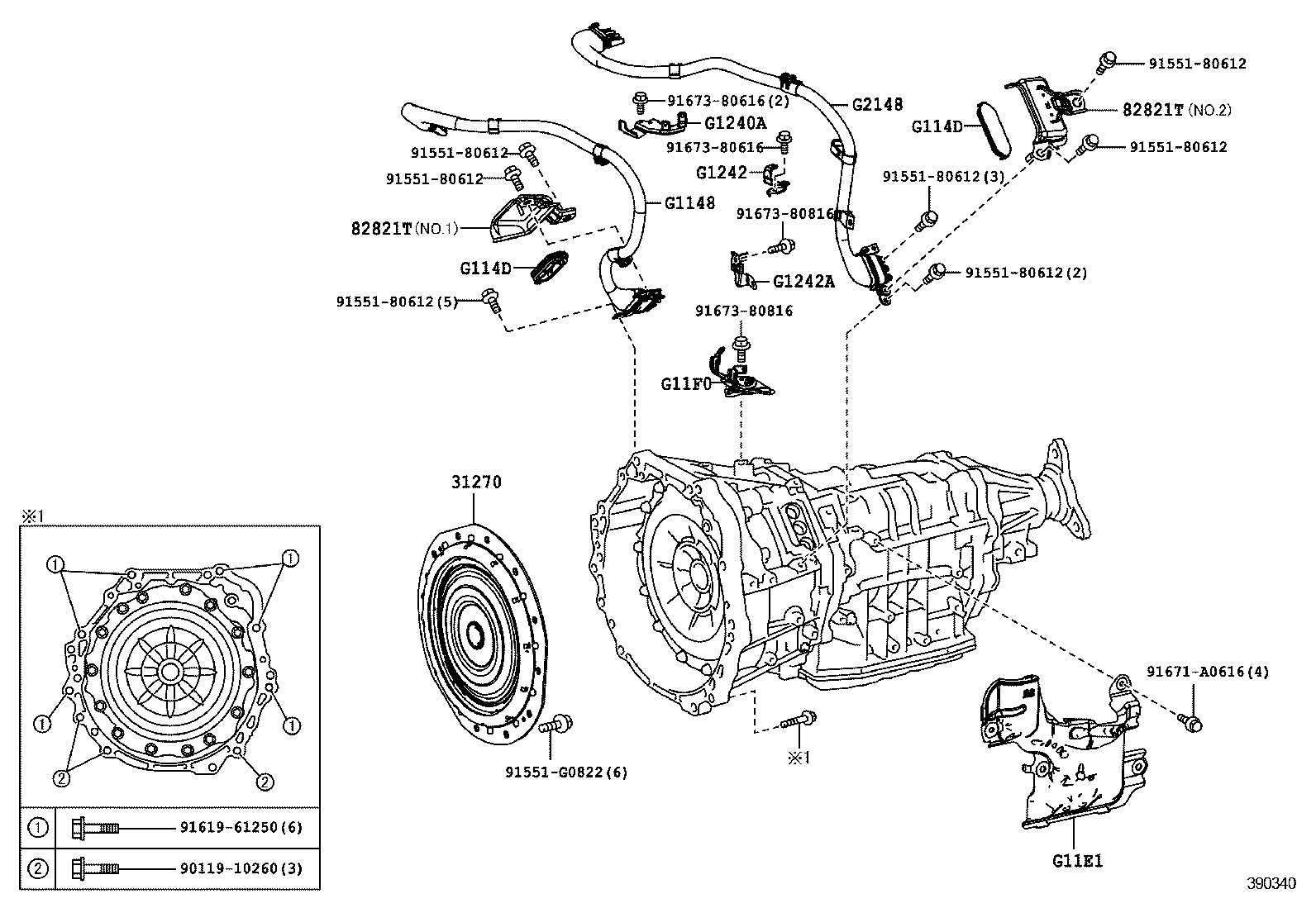  IS250 350 300H |  TRANSAXLE ASSY HYBRID VEHICLE