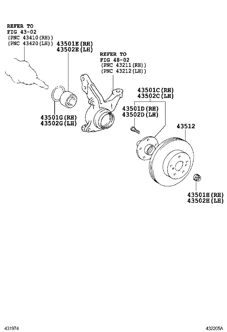  COROLLA ALTIS |  FRONT AXLE HUB