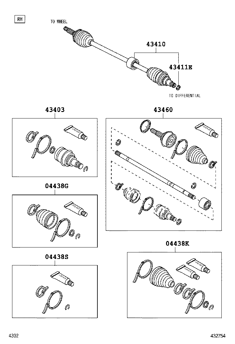  AGYA WIGO |  FRONT DRIVE SHAFT