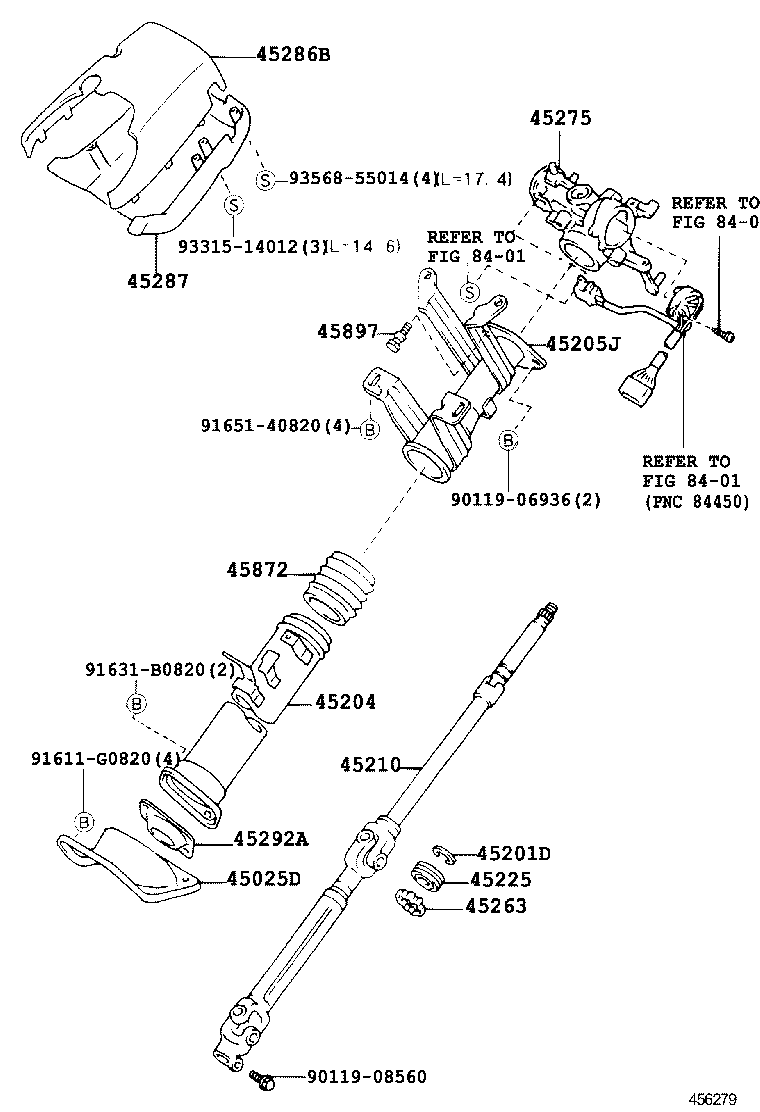  COASTER CHINA |  STEERING COLUMN SHAFT