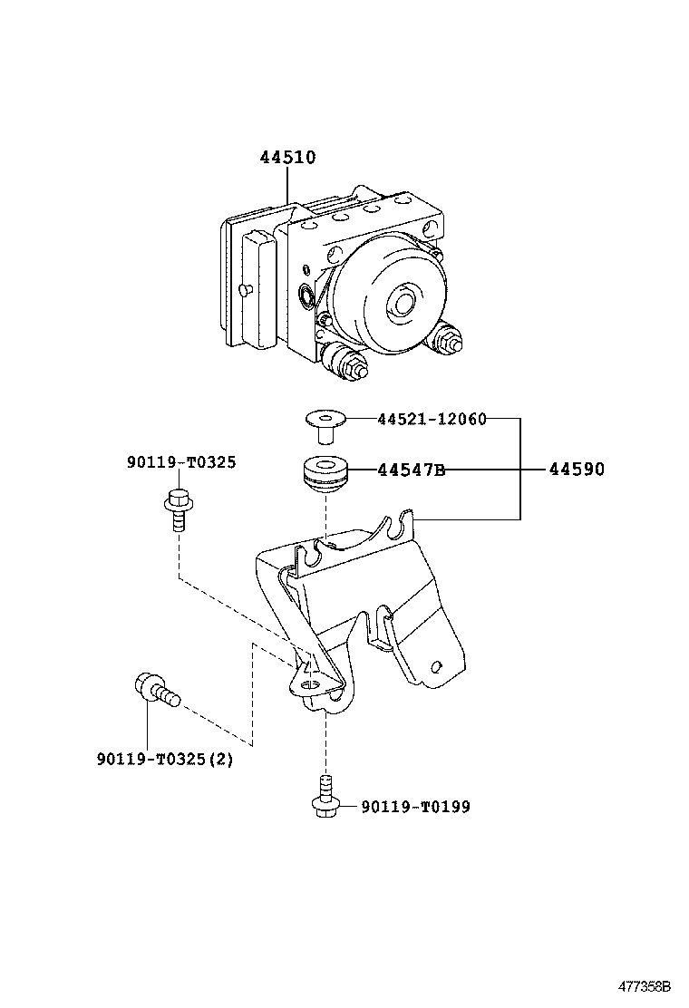  ETIOS LIVA CROSS |  BRAKE TUBE CLAMP