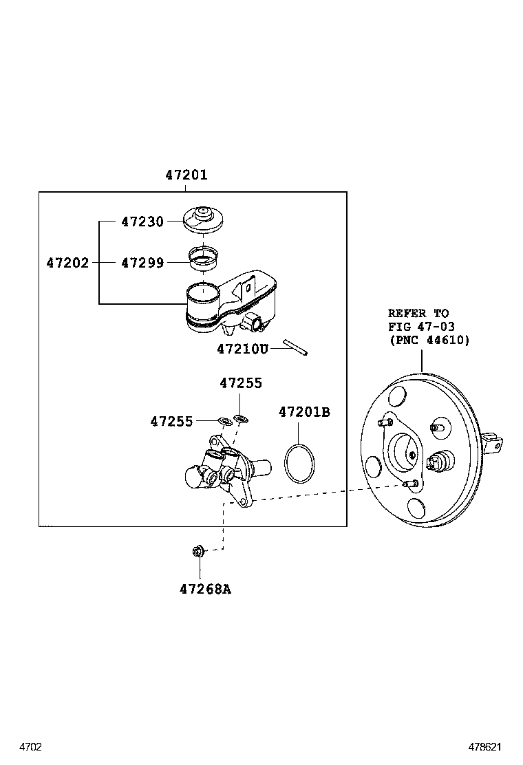  AGYA WIGO |  BRAKE MASTER CYLINDER