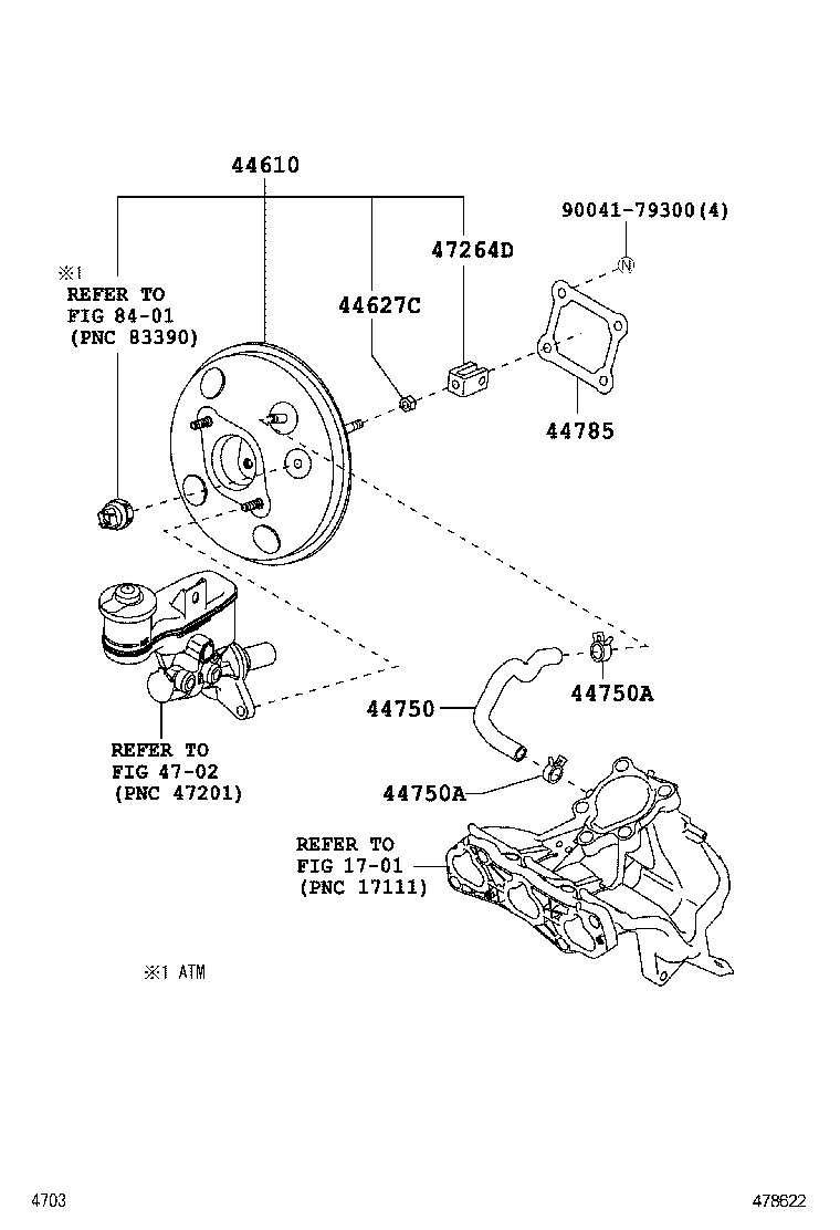  AGYA WIGO |  BRAKE BOOSTER VACUUM TUBE