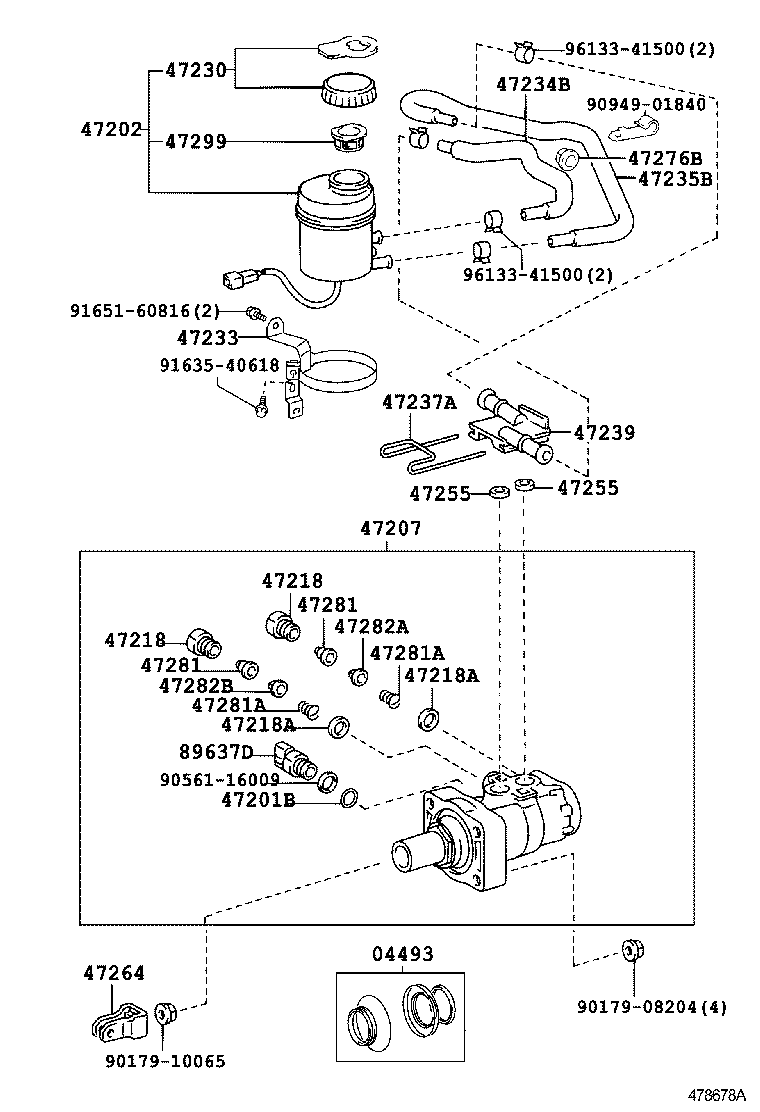  COASTER CHINA |  BRAKE MASTER CYLINDER