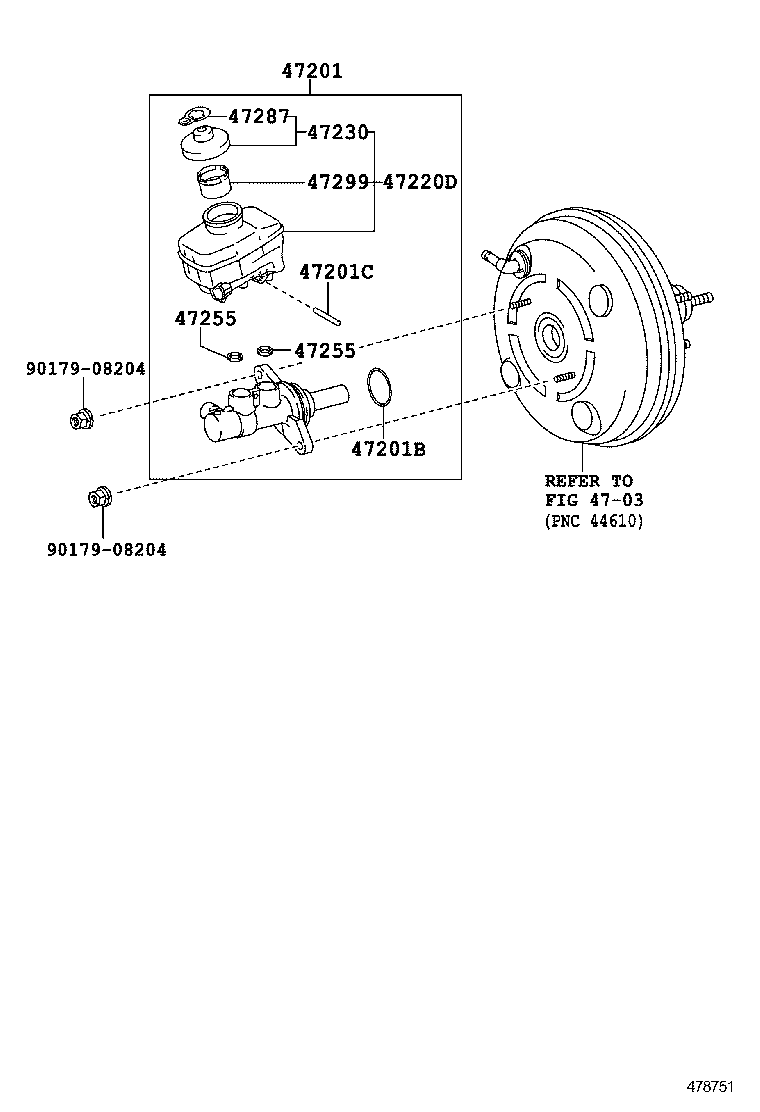  IS250 350 300H |  BRAKE MASTER CYLINDER