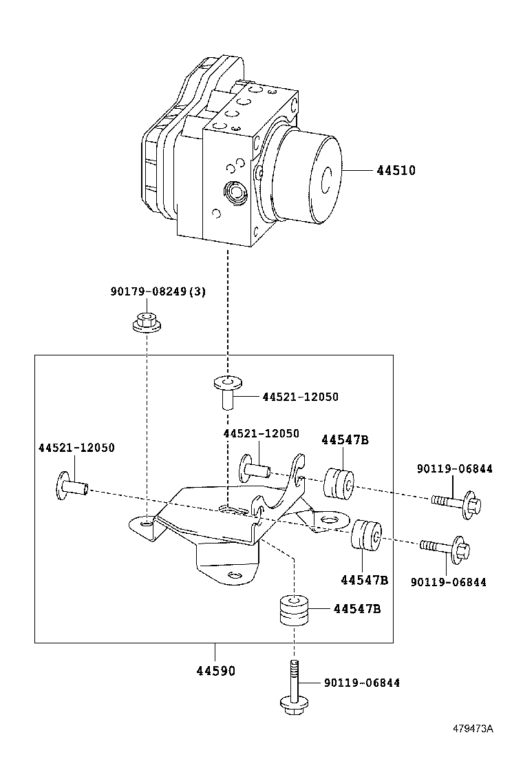  LAND CRUISER 70 |  BRAKE TUBE CLAMP