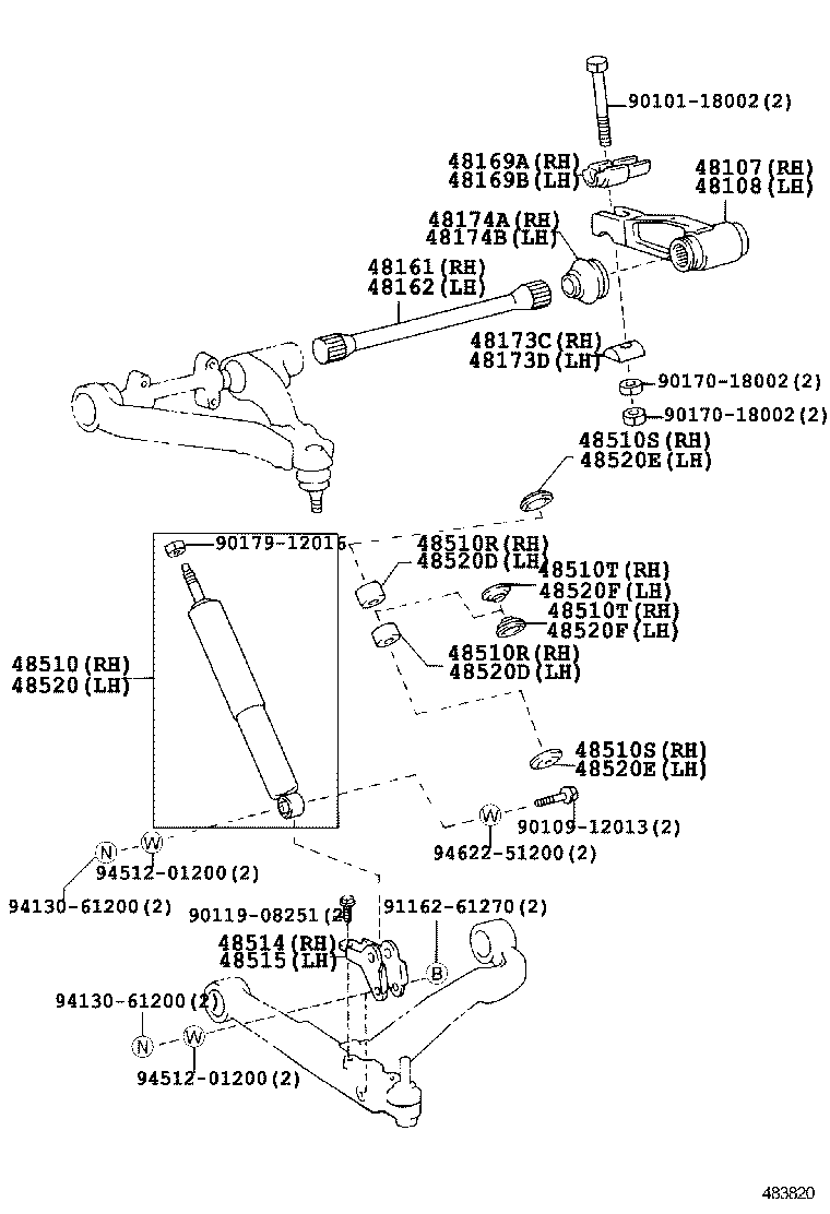  COASTER CHINA |  FRONT SPRING SHOCK ABSORBER