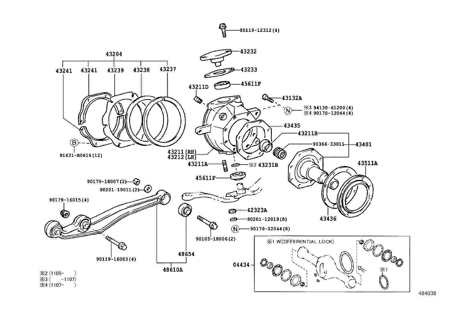  LAND CRUISER 70 |  FRONT AXLE ARM STEERING KNUCKLE