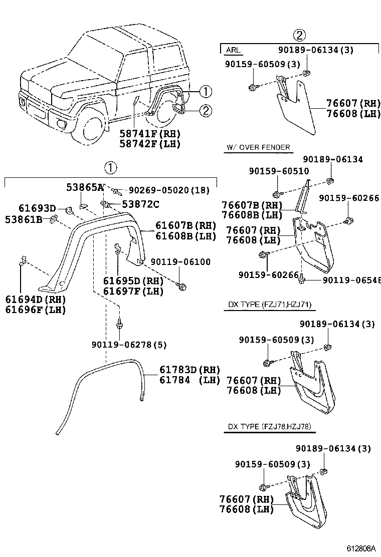  LAND CRUISER 70 |  SIDE MEMBER