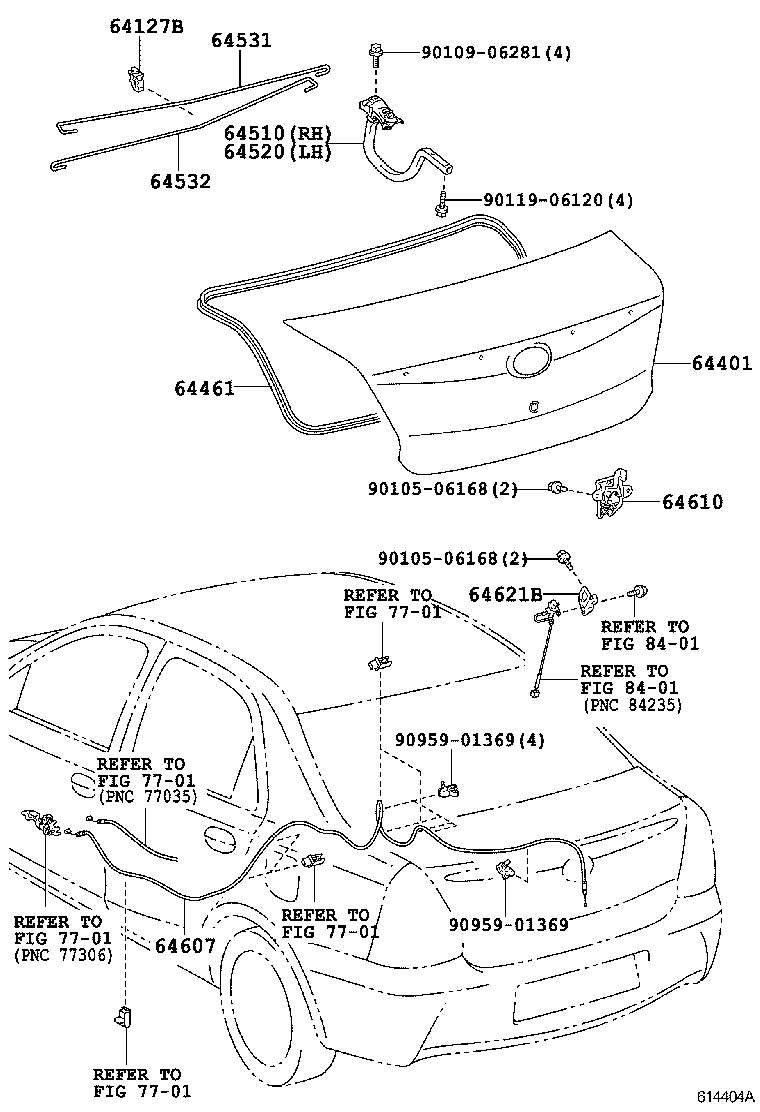  ETIOS |  LUGGAGE COMPARTMENT DOOR LOCK