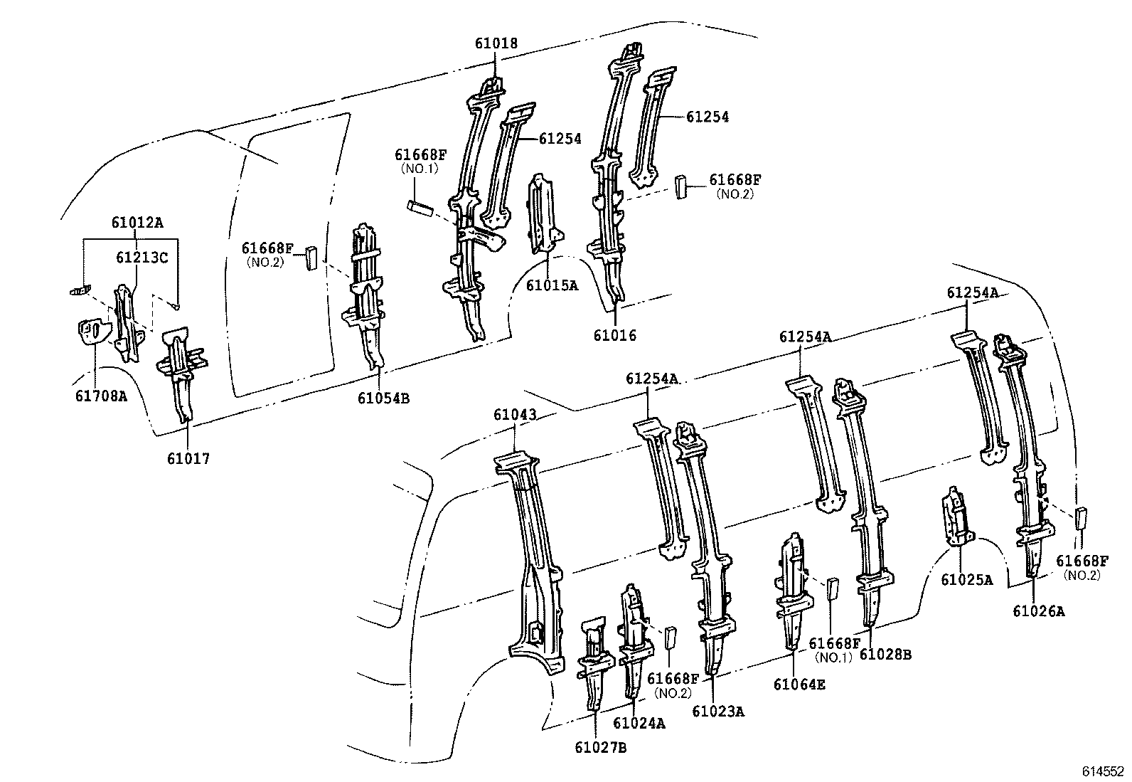  COASTER CHINA |  SIDE MEMBER