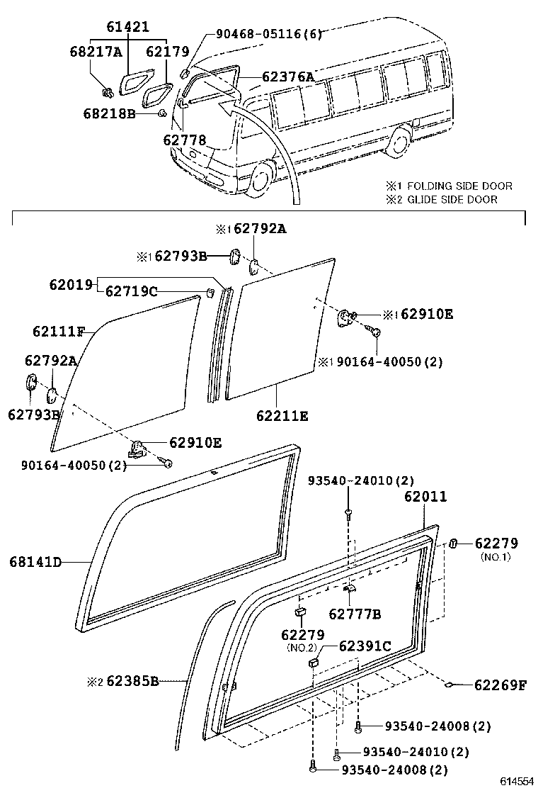  COASTER CHINA |  SIDE WINDOW