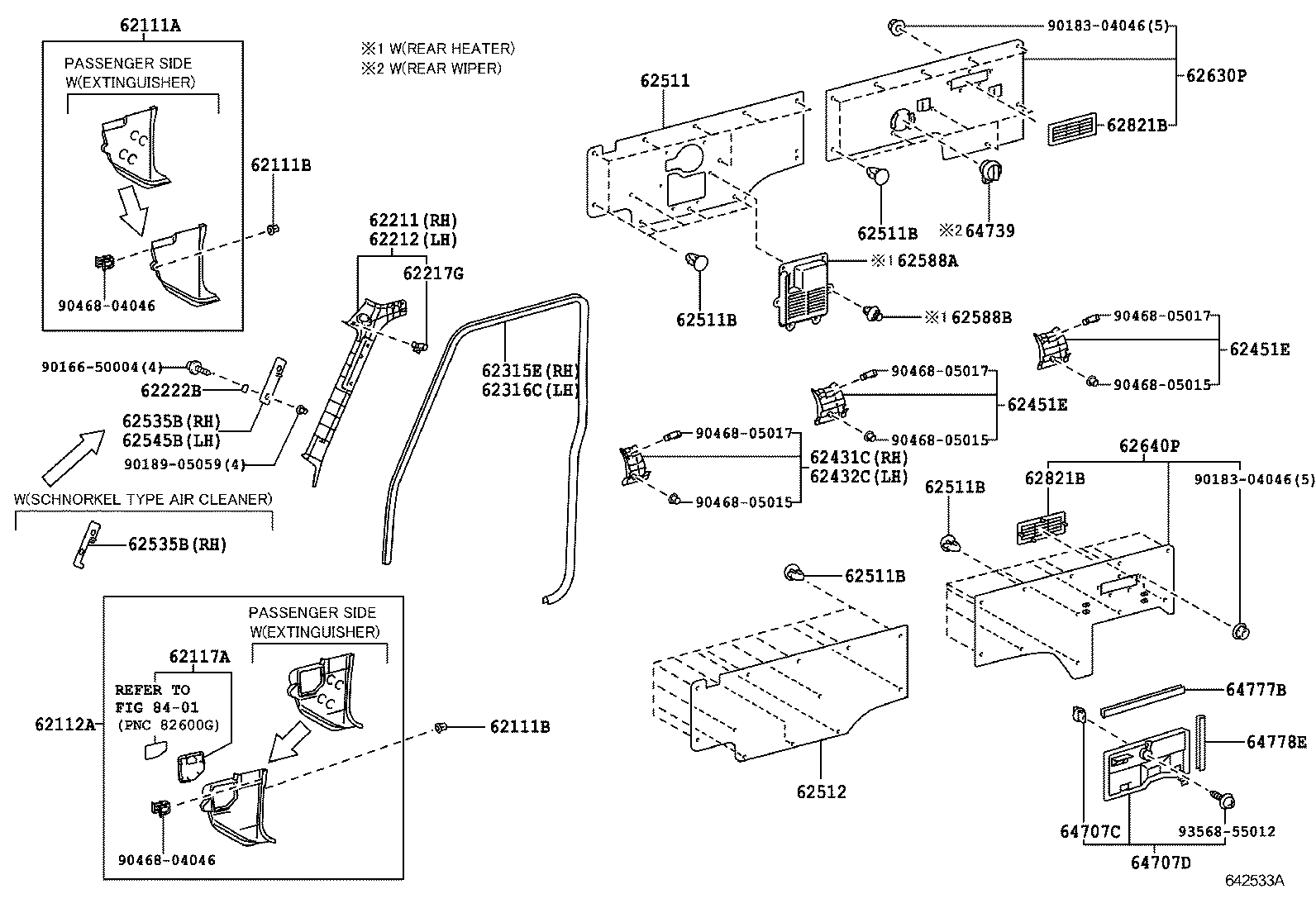  LAND CRUISER 70 |  INSIDE TRIM BOARD