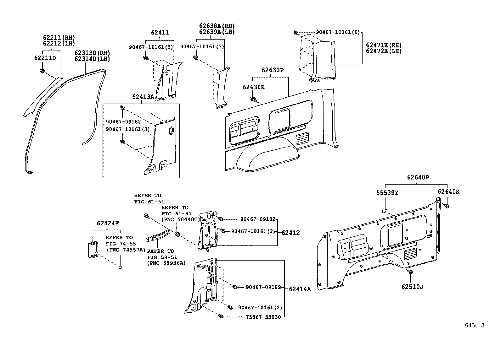  HIACE |  INSIDE TRIM BOARD