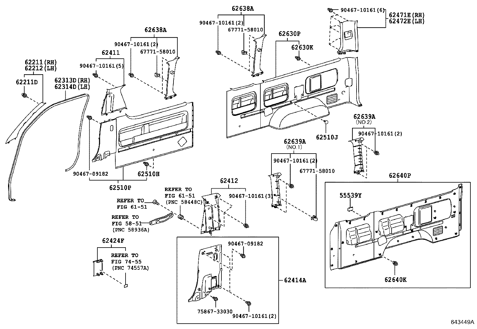  HIACE |  INSIDE TRIM BOARD