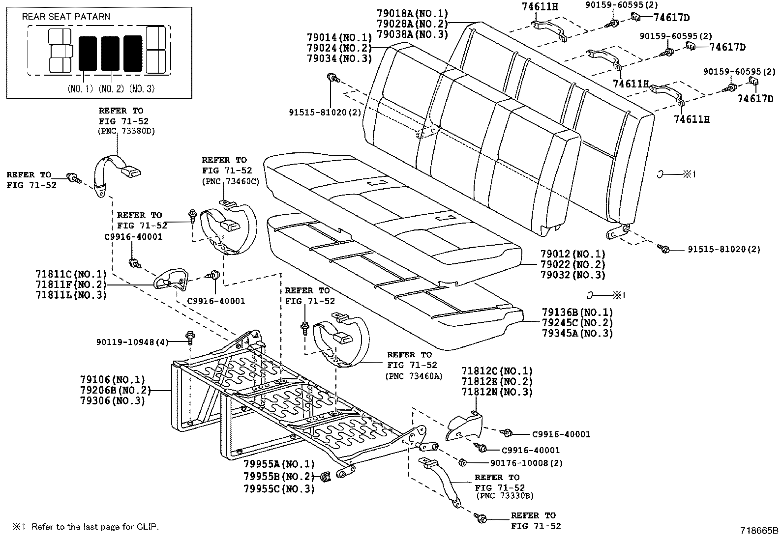  HIACE |  SEAT SEAT TRACK