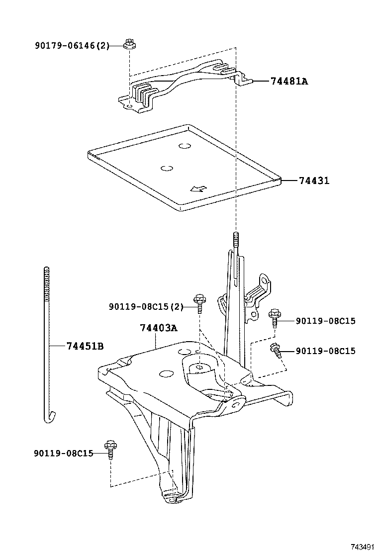  ETIOS |  BATTERY CARRIER