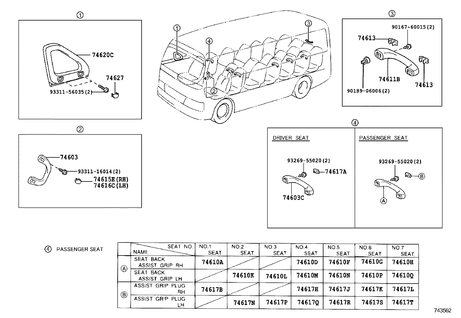  COASTER CHINA |  ARMREST VISOR