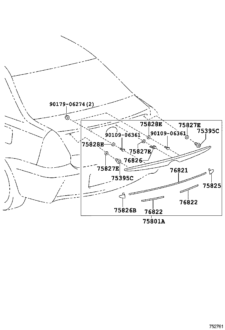  ETIOS |  REAR MOULDING
