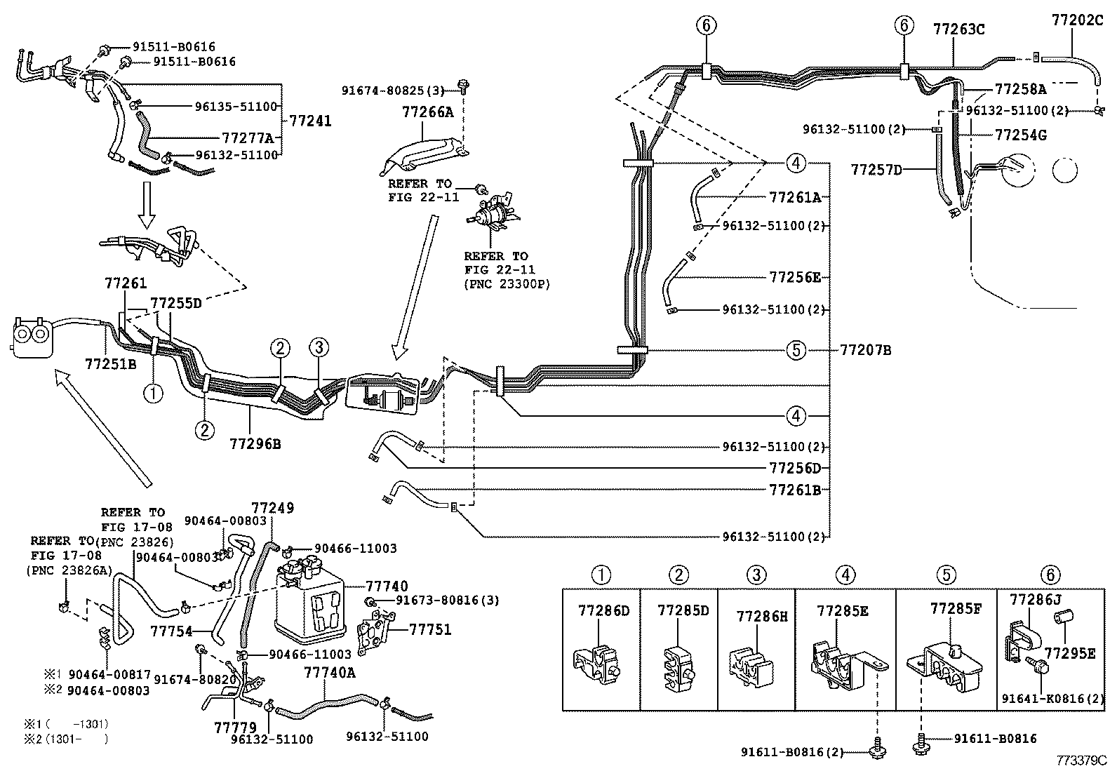  LAND CRUISER 70 |  FUEL TANK TUBE