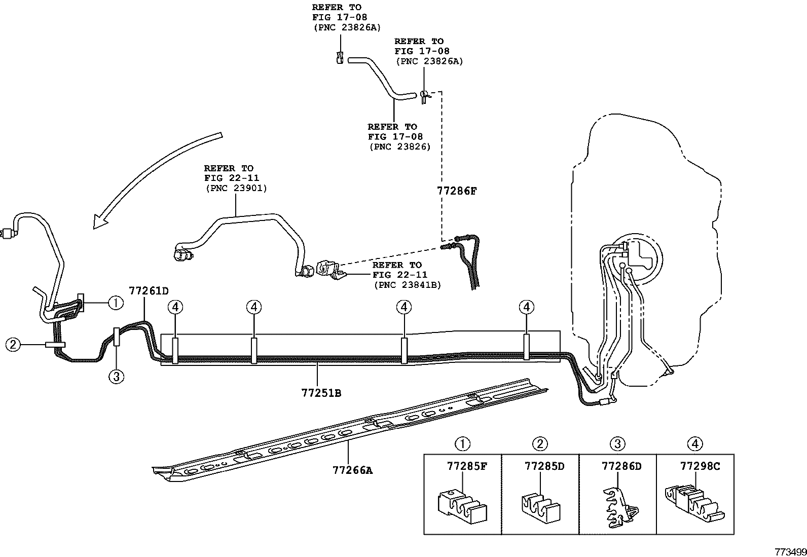  ETIOS |  FUEL TANK TUBE